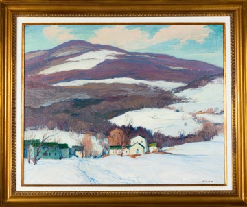 George A. Renouard (American, 1884-1954) Winter Scene