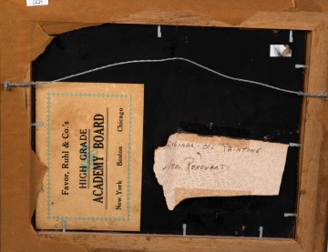 George A. Renouard (American, 1884-1954) Oil on Artist Board