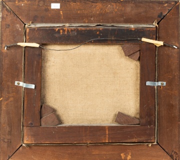 Lemuel Maynard Wiles (American, 1826-1905) "Stormy  Seas"