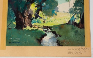 Roy Mason (1886-1972) Watercolor