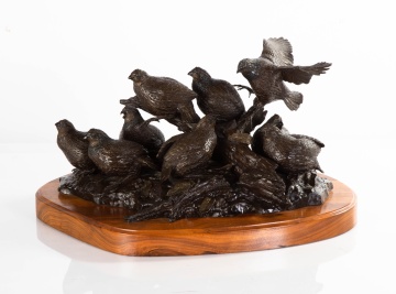 Bob Guelich (American, b. 1944) "Bobwhites"