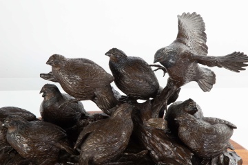 Bob Guelich (American, b. 1944) "Bobwhites"