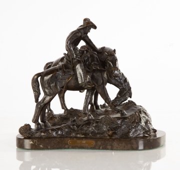 Harry Jackson (American, 1924-2011) "Fly Time"