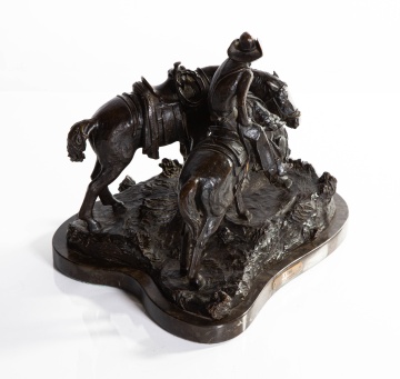 Harry Jackson (American, 1924-2011) "Fly Time"