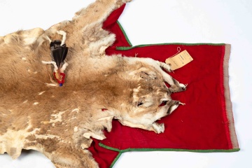 Plateau Crow Mountain Lion Saddle Throw