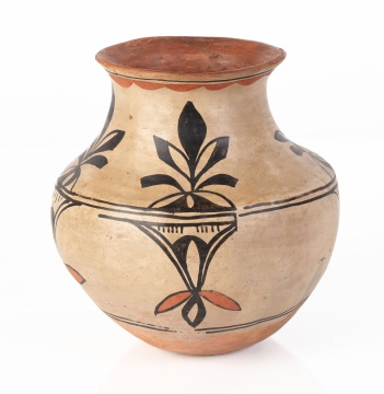 Native American Decorated Pot