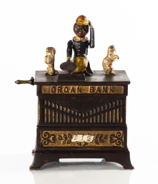 Cast Iron Organ Grinder Bank