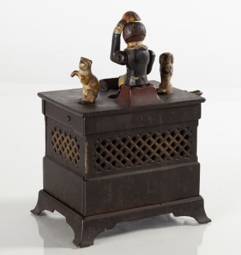 Cast Iron Organ Grinder Bank