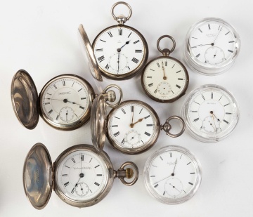 Group of Vintage Pocket Watches & Movements