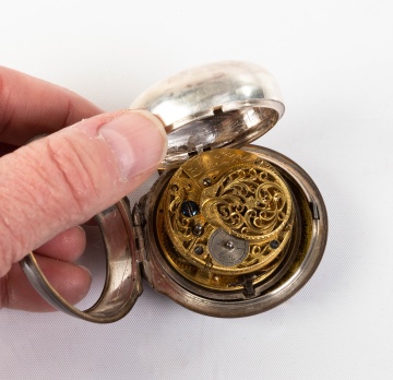 Signed (?) Early Pocket Watch