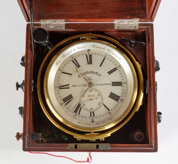 William Bond & Son's Break Circuit 2-Day Marine  Chronometer, Moncas, Liverpool