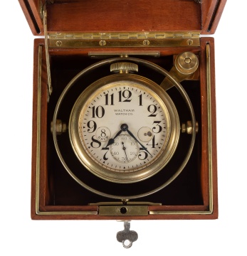 Waltham 8-Day Marine Chronometer
