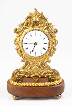 Stamp Brass Paris Clock Botsford's patent