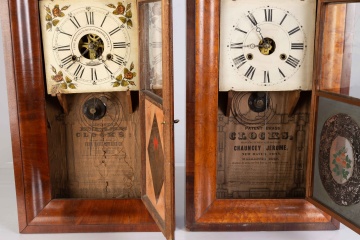 (2) Ogee Shelf Clocks