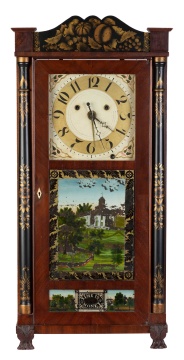 Silas Hoadley Shelf Clock