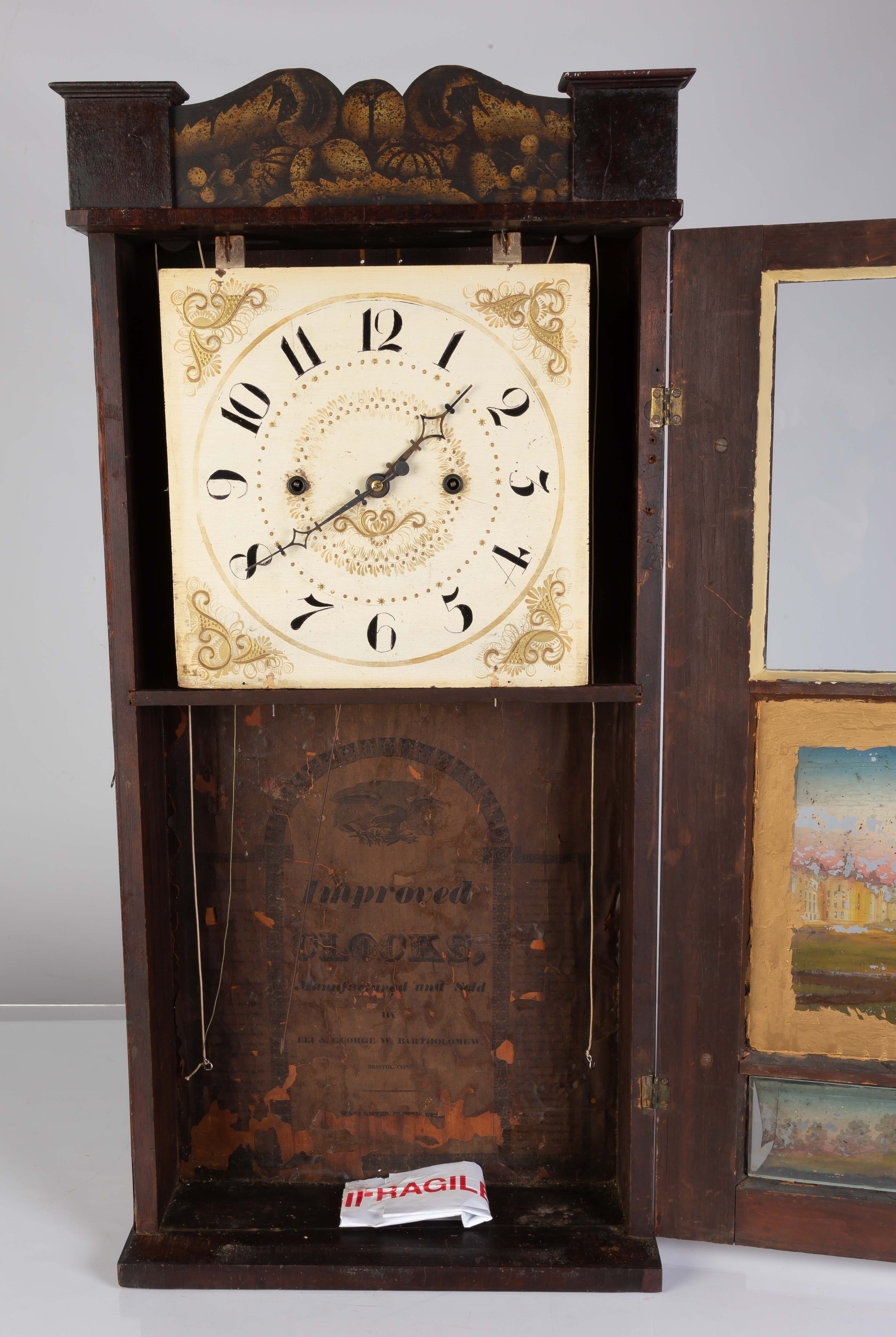 Eli & George W Bartholomew Shelf Clock | Cottone Auctions