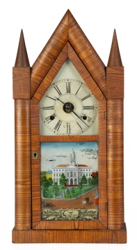Chauncey Jerome 'Oversized Steeple' with Figured  Ash Veneer