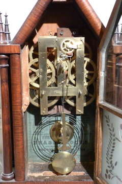 Brewster & Ingrahams Four Column Steeple  Clock