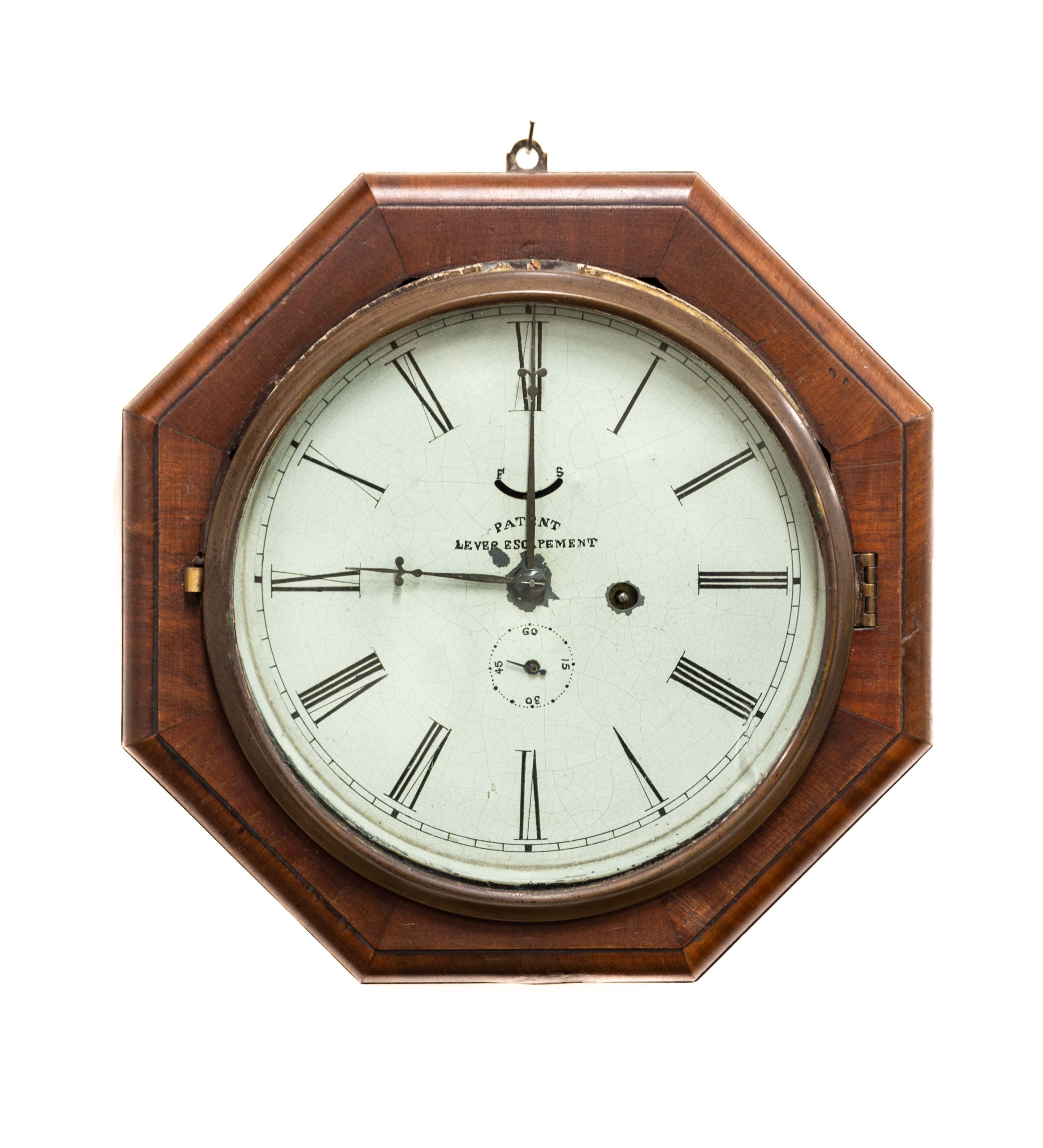 Chauncey Jerome Gallery Clock Cottone Auctions