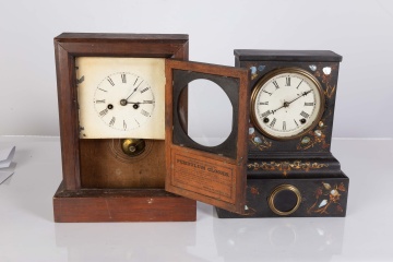 Jerome & Co and JC Brown Cottage Clocks