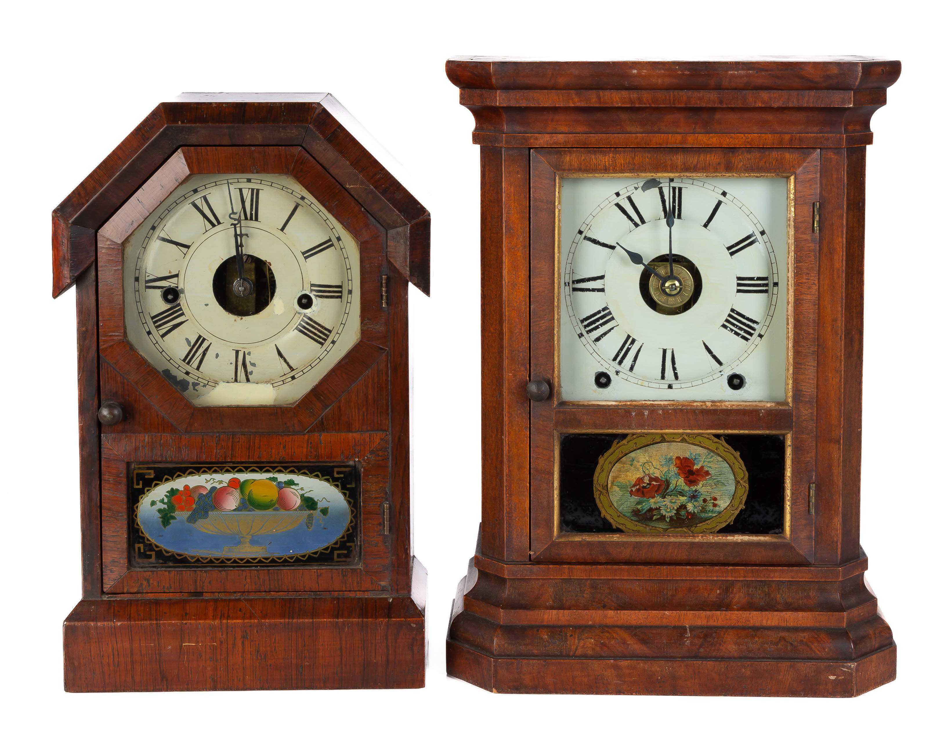 (2) Seth Thomas Clock Co Cottage Clocks | Cottone Auctions