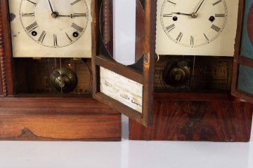 JC Brown and Chauncey Jerome Cottage Clocks