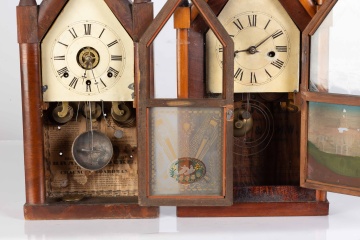 (2) Steeple Clocks