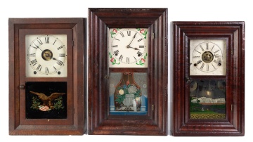 (3) Miniature Ogee Clocks