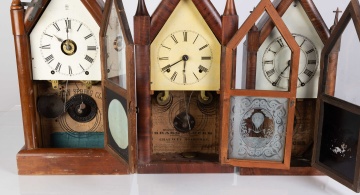 (3) Steeple Clocks