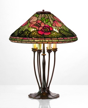 Tiffany Studios "Poppy" Table Lamp
