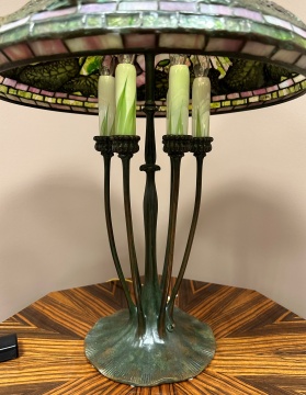 Tiffany Studios "Poppy" Table Lamp