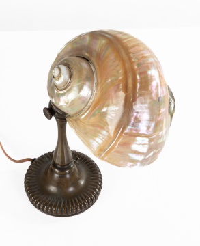 Tiffany Studios Nautilus Shell Desk Lamp