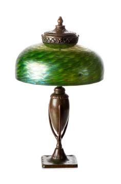 Tiffany Studios Damascene Table Lamp