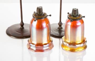 Tiffany Studios Candlesticks