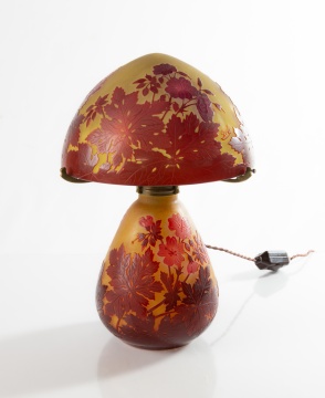 Emile Galle Table Lamp