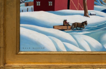 Dale William Nichols (American, 1904-1995), "Racing Home"