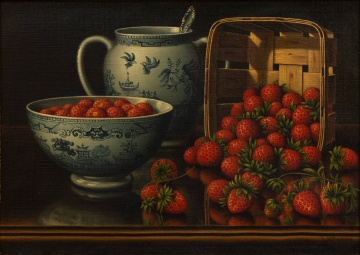 Levi Wells Prentice (American, 1851 - 1935), "Strawberries"