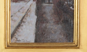 Anthony Michael Autorino (American, 1937-2015), Canal Winter Study