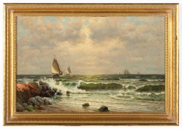George W. Waters (American, 1832-1912), Seascape