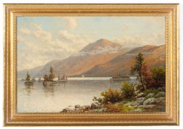 George W. Waters (American, 1832–1912), Black Mountain, Lake George 