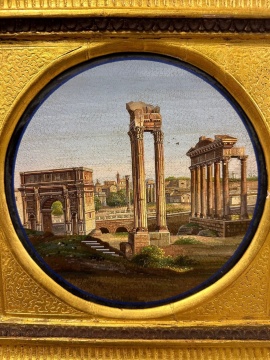 19th Century Italian Micromosaic of Roman Forum