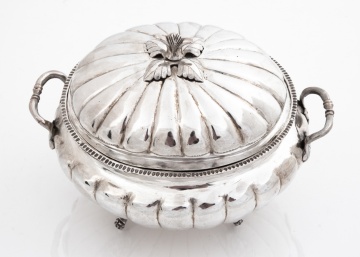 Latin American / Peruvian Silver Tureen and Cover