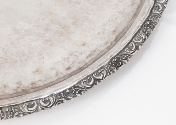 Latin American / Peruvian Silver Salver 
