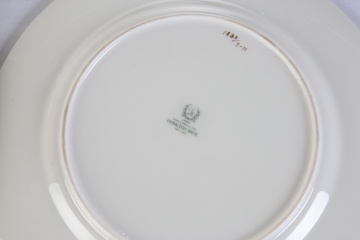 (6) Lenox Orchid Plates