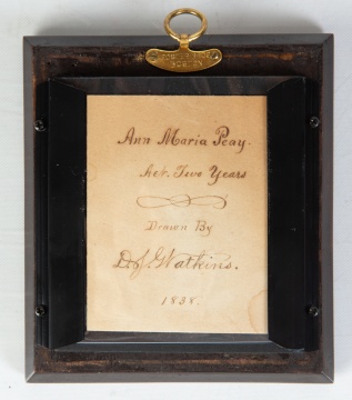 Early 19th Century American Portrait Miniature of a Mother and Young Child