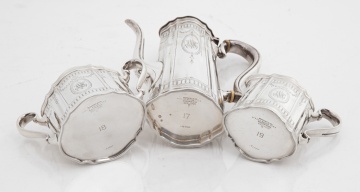 Tiffany & Company Three-Piece Silver Coffee Service