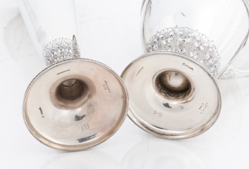 American Silver Vase & Pitcher