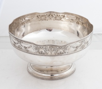 American Silver Presentation "Cellini" Fruit Bowl