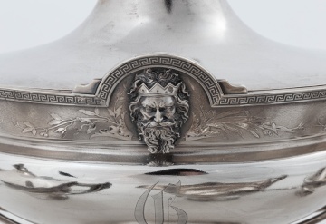 Gorham Medallion Silver Tureen, Pitcher & Tableware