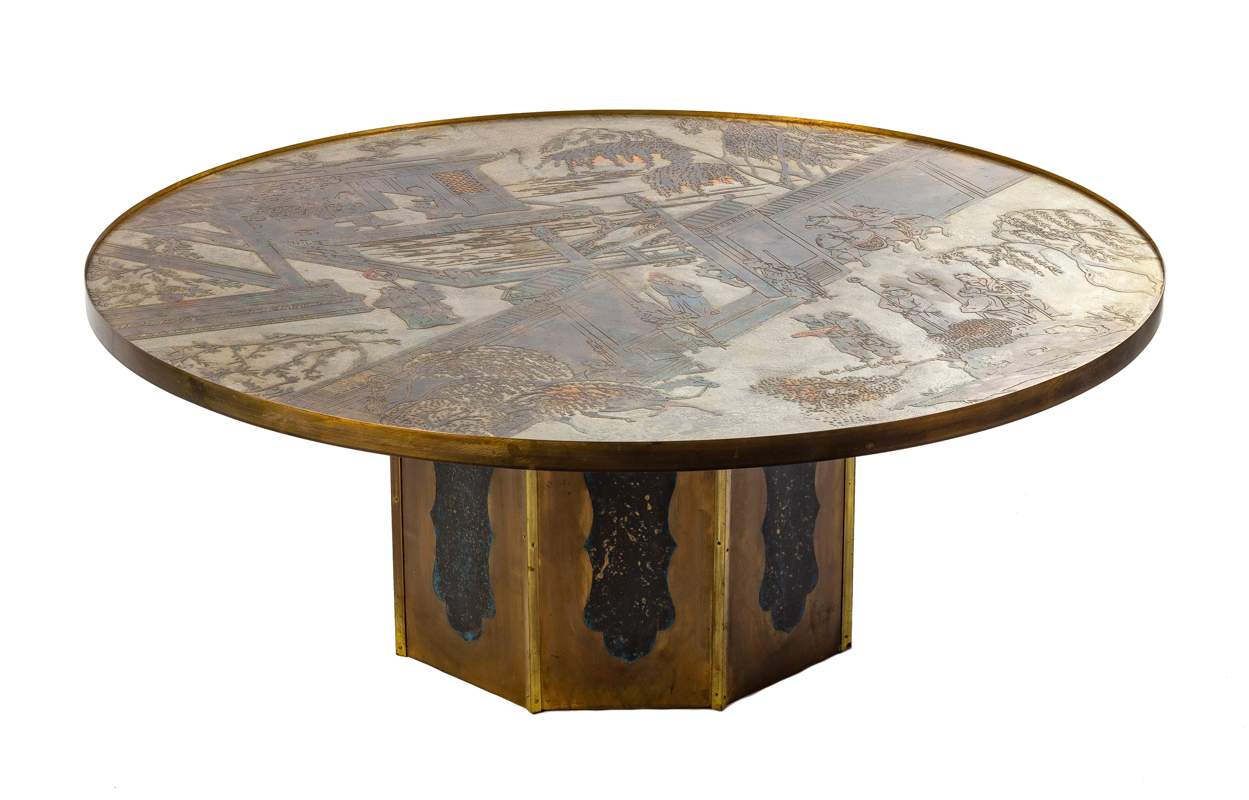 Philip & Kelvin LaVerne Large Chan Table | Cottone Auctions